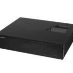 Silverstone Tek Aluminum Front Door/Steel Body Micro ATX Media Center/HTPC Case ML04B - Black