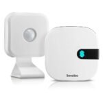 Sensibo Air & Room Sensor Bundle - Energy Efficient Room AC Monitor to Sense Room Activity, Auto On/Off Energy Saver. Google, Alexa, Apple HomeKit & Siri Ready. Works with Any RC Air Conditioner.