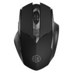 INPHIC Bluetooth Mouse Wireless, Upgraded Visible Battery, 2400 DPI, Silent Ergonomic Computer Mouse for Laptop, Mac, PC etc.