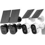 Vicohome 2G6B and 2CG6 Best 2K Solar Security Camera Wireless Outdoor System,No NVR Needed,Battery Powered,Easy to Setup, Motion Detection,Two Way Audio,Color Night Vision,SD Slot