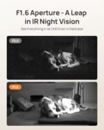 Anona 4K UHD Indoor Camera, Pet/Dog/Baby Security Camera with Phone App, 360°Pan-Tilt, 5G/2.4G Dual-Band Wi-Fi 6, Auto-Tracking, Person/Pet/Baby Crying Detection, Privacy Mode, Two-Way Audio, 2 Pack - Image 10