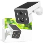 Vicohome 64GB CG6L Best 2K Solar Security Camera Wireless Outdoor System,No NVR Needed,Battery Powered,Easy to Setup,Motion Detection,Two Way Audio,Color Night Vision,SD Slot,180 Days