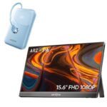 ARZOPA 15.6 Portable Monitor & 10000mAh