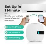 Sensibo Air PRO - Air Conditioner Smart Controller & Air Quality Sensor. Smart Thermostat for Mini Split, Window, Portable AC. Temp & Humidity Sensors. Google, Alexa, Siri & Apple HomeKit Compatible - Image 7