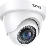 ZOSI 2MP 1920TVL Hybrid 4 in 1 TVI CVI AHD CVBS Security Camera,1080P HD Weatherproof Outdoor Indoor Surveillance Cam,Night Vision,For 960H,720P,1080P,5MP,4K analog DVR - White
