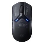 INPHIC IN10P Superlight Wireless Gaming Mouse, 60g, 8K Polling Rate, 26,000 DPI, Tri-Mode, PAW3395 Sensor, Fully Programmable