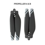 Ameta S50 lite 4K Drone Propellers, Set of 4 with 10 Screws and 1 Screw Driver, Grey - Image 2