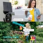 Vicohome 2CG6L and 2CG6B Solar Security Camera Wireless Outdoor System,No NVR Needed,Battery Powered,Easy to Setup,Motion Detection,Two Way Audio,Color Night Vision - Image 5