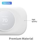 Petrichor Nest Thermostat Wall Plate - Compatible with Google Nest Thermostat 2020 - Nest Thermostat Trim Kit, Nest Thermostat Wall Plate Cover Accessory Easy Installation - Snow - Image 5