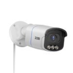ZOSI C186 4K Add on PoE Security Camera,True Color Night Vision,8MP Outdoor Indoor CCTV,Aurora Lux,Person/Vehicle Detection,2-Way Audio,Spotlight Siren(Only Compatible Same Brand 4K PoE NVR)