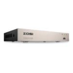 ZOSI 3K Lite 8CH CCTV DVR Recorder with AI Human/Vehicle Detection, 8 Channel 1080p H.265+ Hybrid 4-in-1 Home Surveillance Wired DVR for HD-TVI/CVI/CVBS/AHD Analog Security Camera (No Hard Drive)