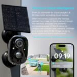 Vicohome 2G6B and 2CG6 Best 2K Solar Security Camera Wireless Outdoor System,No NVR Needed,Battery Powered,Easy to Setup, Motion Detection,Two Way Audio,Color Night Vision,SD Slot - Image 4