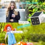 Vicohome 64GB CG6L Best 2K Solar Security Camera Wireless Outdoor System,No NVR Needed,Battery Powered,Easy to Setup,Motion Detection,Two Way Audio,Color Night Vision,SD Slot,180 Days - Image 6