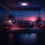 Aqara LED Ceiling Light T1M,Matter Over Bridge,Requires Zigbee 3.0 HUB,RGB+IC with Gradient Effects and 16 Million Colors,40W 3450lm,2700-6500K Tunable White,Supports HomeKit,Alexa and IFTTT - Image 6