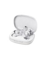 mojawa StarClip Open-Ear Wireless Bluetooth Headphones, Clip-On Earbuds, 4D Panoramic Sound, Clear Calls, Lightweight, Secure Fit, IP54 Water-Resistant Ear Grips for Workout and Daily Use, Silver