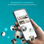 Vicohome 2G6B and 2CG6 Best 2K Solar Security Camera Wireless Outdoor System,No NVR Needed,Battery Powered,Easy to Setup, Motion Detection,Two Way Audio,Color Night Vision,SD Slot - Image 2