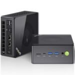 GMKtec Gaming Mini PC K8 Plus AMD Ryzen 7 8845HS(8C/16T, up to 5.1GHz) 32GB DDR5 RAM 1TB SSD, Desktop Computer Dual NIC 2.5G, HDMI 2.1, USB4