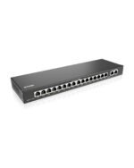 ZOSI 16 Port Gigabit PoE Switch with 2 Gigabit Uplink Ports, 156W for 16 PoE+ Ports, IEEE802.3af/at, Unmanaged Ethernet Switch, Plug & Play, Sturdy Metal Casing, Desktop/Wall Mount