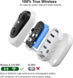 Heyall Cameras for Home Security: Battery Powered Outdoor Camera Wireless WiFi Home Surveillance with Spotlight & Siren Alarm 1080P Color Night Vision AI Motion Detection Sensor 2-Way Talk Cloud/SD - Image 6