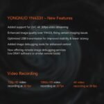 YONGNUO Upgraded YN433 II 4K Live Streaming Camera, Interchangeable M43 Micro Four Thirds Lens, Support Android System, for Panasonic LUMIX Professional Camera Lens - Image 2