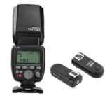 YONGNUO YN730 w/ RF603 II C1 Flash Kit, with 2000mAh Lithum Battery, GN60 2.4G Wireless with Standard Hot Shoe
