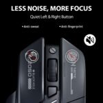 INPHIC A9 Explorer Wireless Mouse for Laptop, 2.4G/Bluetooth 5.0, RGB Lighting, 2400 DPI, Visible Battery, Type-C Charging - Image 6