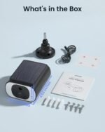 ieGeek S1 Solar Security Cameras Wireless Outdoor, 2K WiFi Battery Powered Home Surveillance Camera with Embedded Solar Panel, AI Motion Sensor, Smart Alarm, Color Night Vision, Cloud/SD,Works w/Alexa - Image 9