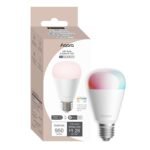Aqara Thread/Zigbee Smart LED Light Bulb T2 E26, Tunable White (2000K-9000K), RGB Color Changing Light Bulb with 16 Million Colors, 75W Equivalent, Matter, Works with HomeKit, Alexa, Google & More