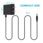 DAYBETTER 24V 0.5A Power Supply Adapter Converter Transformer AC Input 100-240v, 50/60hz, 12W, LED Light Plug Adapter DC Power Cord for LED Strip Module Light Security Camera Router Monitor - Image 5