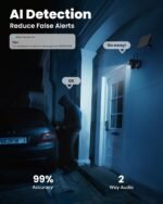 ieGeek 4G LTE Cellular Security Camera Wireless Outdoor, Solar Battery Powered Cameras for Home Surveillance, 2K Color Night Vision, 360°PTZ, 2-Way Audio, No WiFi, PIR Motion Sensor(SIM Card Included) - Image 7