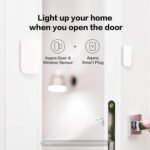 Aqara Zigbee Door and Window Sensor 3 Pack, Wireless Mini Contact Sensor, Home Automation, Requires Aqara Hub, Zigbee Connection, Kid Safety, Compatible with Apple HomeKit, Alexa, Works with IFTTT - Image 5