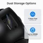 Heyall 2.4G/5G WiFi 6 Wireless Outdoor 360° View Security Camera, 2K, Solar Powered 4MP, Color Night Vision, AI Human Detection, Pan/Tilt, Spotlight & Siren, 2-Way Talk, Cloud/SD Storage, IP65 - Image 9