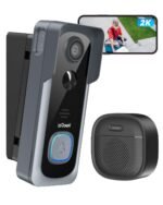 ieGeek Doorbell Camera Wireless 5MP No Subscription 1080P with Adjustable Doorbell Angle Mount, Video Doorbell with Chime, PIR Motion Detection, Voice Changer, 2.4Ghz WiFi, Compatible with Alexa - Image 2