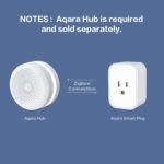 Aqara Zigbee Smart Plug with Energy Monitoring,Overload Protection,Scheduling and Voice Control, 15A Outlet Compatible with Alexa, Google Assistant, and Apple HomeKit Compatible - Image 2