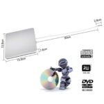 VikTck USB-C Superdrive External DVD/CD Drive for Laptop,USB3.0/Type-C CD/DVD Burner External DVD Drive Portable DVD Player for Laptop Desktop PC Apple Mac Windows 11/10/8/7/XP Linux OS - Image 5