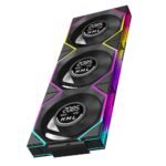 Jungle Leopard Interstellar V4 120mm PC Case Fan|Computer Cooling ARGB CPU Cooler Daisy Chain Fan|Three-Mode Digital Display|Infinity Mirror Design|600-2100 PWM Control|Triple Pack (Black Reverse)