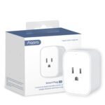 Aqara Zigbee Smart Plug with Energy Monitoring,Overload Protection,Scheduling and Voice Control, 15A Outlet Compatible with Alexa, Google Assistant, and Apple HomeKit Compatible