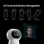 Aqara 2K Security Indoor Camera Hub G3, AI Facial and Gesture Recognition, Infrared Remote Control, 360° Viewing Angle via Pan and Tilt, Works with Alexa, HomeKit Secure Video, Google Assistant, IFTTT - Image 2