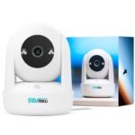 Vicohome 2K AI Tracking Security Camera for Home,5GHz Wi-Fi, Pet Indoor Camera, Baby Monitor,360° View Pan/Tilt Cam,Two Way Audio,Night Vision,Easy to Setup,Audible Alarm,180 Days Exchange Policy