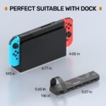 Unitek Switch Game Card Reader with Remote Controller Nintendo Switch Cards Switcher 4 Game Card Slots Reading & Quick Switching Adapters for Switch/Switch OLED - Image 7