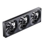 JONSBO ZA-360B PC Case Fan,All(3)-in-One,Single Frame Unit with 3x120mm ARGB Fans,PWM, Silent with 4-Sides Infinity Mirror Fan 2400RPM,28mm Thick,Multiple Led Beads, Installation Ref to Tips - Image 9