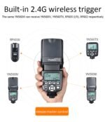 Yongnuo YN 560 III Professional Flash Speedlight Flashlight, GN58 2.4G Receiver, Built in Trigger Receiver System, YN560 III YN-560III YN560III for Canon Nikon Pentax Olympus Camera - Image 8