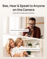 Anona 4K UHD Indoor Camera, Pet/Dog/Baby Security Camera with Phone App, 360°Pan-Tilt, 5G/2.4G Dual-Band Wi-Fi 6, Auto-Tracking, Person/Pet/Baby Crying Detection, Privacy Mode, Two-Way Audio, 2 Pack - Image 9