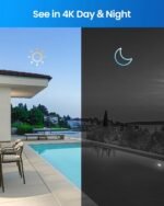 ZOSI 4K PoE Security Camera System,4 x 8MP Weatherproof Surveillance Cameras with One-Way Audio,People Counting,Night Vision,Person Vehicle Detection,8CH 4K NVR with 2TB HDD for Home 24/7 Recording - Image 2