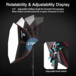 Light Box Photography Lighting Kit:2-Pack 37" Octa Softbox,Honeycomb Grid,110W LED Lamps,RC,Tripod Stands for Studio Light,Video Recording,Portraits,Model/Food/Pet/Baby/Product Shoots & Live Streaming - Image 6