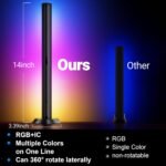 Smart LED Light Bars, RGB Light Bar with Multiple Placement Options, 14 Inches LED Backlights with Scene and Music Sync Light Bar, 60 Lumens, Gaming Light Bars for Room,Monitor,TV,PC Gaming Desk Decor - Image 9