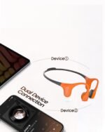 mojawa Aerra Bone Conduction Sport Headphones, IP67 Waterproof Workout Earphones, Open-Ear, Wireless Bluetooth with Mic, Secure and Comfortable for Running and Cycling, Black - Image 6