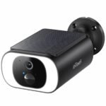 ieGeek S1 Solar Security Cameras Wireless Outdoor, 2K WiFi Battery Powered Home Surveillance Camera with Embedded Solar Panel, AI Motion Sensor, Smart Alarm, Color Night Vision, Cloud/SD,Works w/Alexa