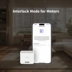 Aqara Dual Relay Module T2,Smart Relay Switch Dry Contact Mode for Garage Doors and Boilers,Light Switch Roller Shade Switch,Supports Homekit and Alexa,Requires a Neutral Line and Aqara Zigbee 3.0 Hub - Image 6