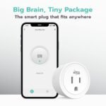 KMC Smart Plug Mini 4-Pack, Wi-Fi Outlets for Smart Home, Remote Control Lights and Devices from Anywhere, No Hub Required, ETL Certified, Works with Alexa and Google Home - Image 3